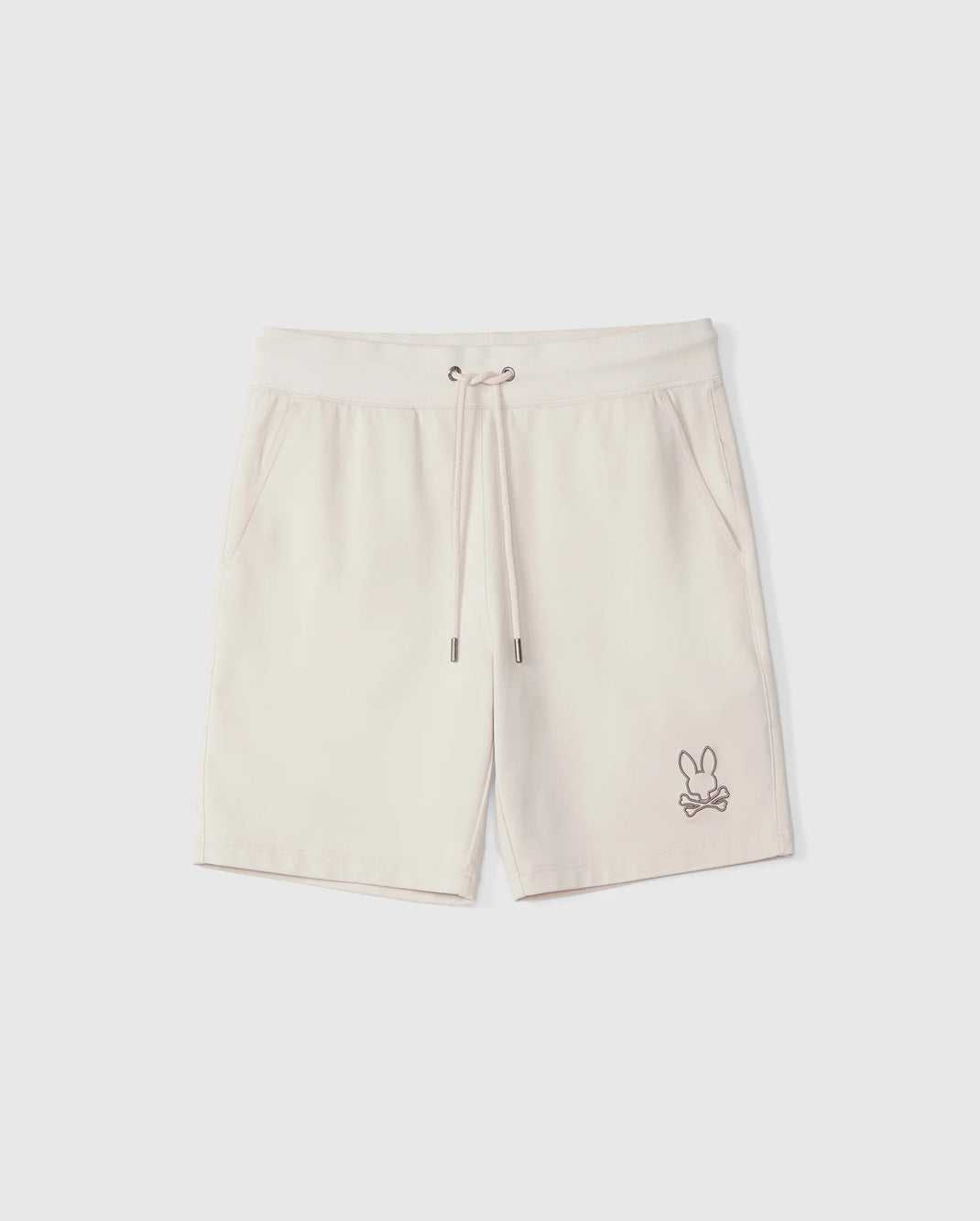 Short Psycho Bunny Livingston Sweatshort Beige Homme | OVZ-84868498